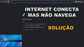 Internet Conecta mas NÃO Navega (SOLUÇÃO)