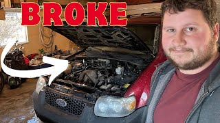 How I Broke and Fixed my 2005 Ford Escape - Power Steering Fix