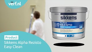 Sikkens Alpha Rezisto Easy Clean | Ultiem vlekafstotend | Verf.nl