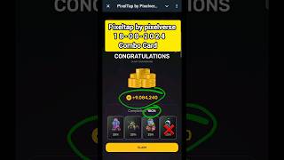 Pixel tap by pixelverse daily combo 18 August  2024 100% complection #pixeltap #pixelverse #pixeltap