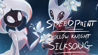 Delicate moment | Medibang Speedpaint | Hollow Knight Silksong (HKSS)