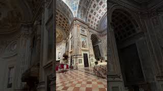 Church of the Basilica of Sant'Andrea, Mantua, Italy. Home of The Holy Relic of the Blood.  #Shorts