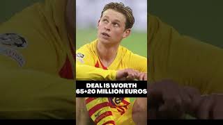 FEE FOR FRENKIE DE JONG DEAL TO MAN UNITED CONFIRMED!? Latest Barcelona News #FootballShorts