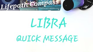 ♎️ LIBRA ♎️ QUICK TAROT MESSAGE! | Lifepath Compass