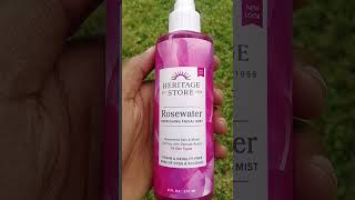 Heritage Store Rosewater Facial Mist Review