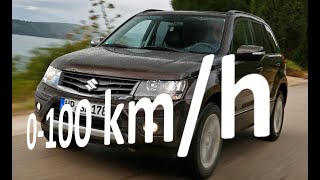 Suzuki Grand Vitara разгон до 100 км ч