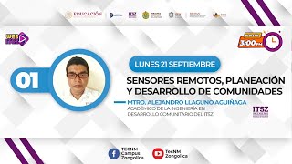 SENSORES REMOTOS, PLANEACIÓN Y DESARROLLO DE COMUNIDADES