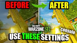 BEST CONSOLE Settings for Warzone 2.0 2023 | OPTIMUM PS4, PS5 & XBOX Graphics Settings