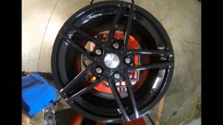 Performance Replica Wheels Style 117 Black