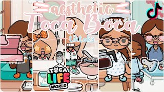 🕊️45 minutes of Aesthetic Toca Boca (routines, roleplay, cooking etc.)| Toca Boca