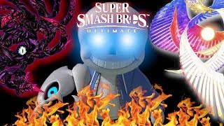 Sans Kills Galeem And Dharkon In Super Smash Bros