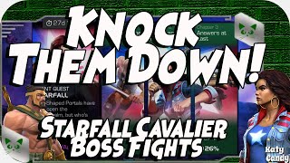 Starfall Cavalier Difficulty | All the Boss Fights | Marvel Contest of Champions