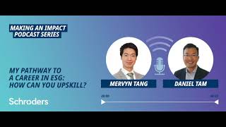 Podcast: my pathway to a career in ESG: how can you upskill?