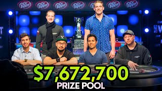 $7,672,700 at Five Diamond World Poker Classic FINAL TABLE