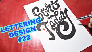 LETTERING DESIGN #22 | THE LETTER DUDE