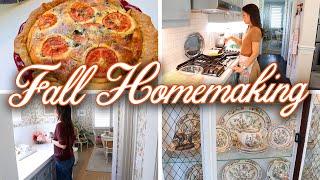 Early Fall Homemaking | Declutter, Cook & Decorate with Me