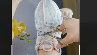 đúng cách đẹp mà đơn giản(instructions for properly tying shoelaces)