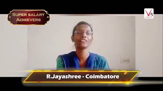 R.Jayashree - Coimbatore | Super Salary Achievers | V3 Online TV