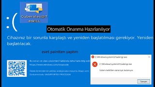 TaskILL.exe virüsünü test ediyoruz ve bilgisayarı kurtarmaya çalışıyoruz! w/ @TahaVr12