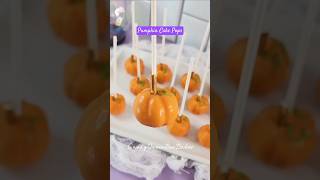 🎃🍰 #pumpkincakepop #candystutorials #pumpkin #cakepops #cake #cakepoptutorial