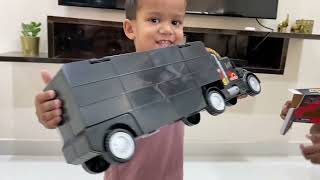 Vinamr's First Toy Transport Car | Nephew Love | #car #cars