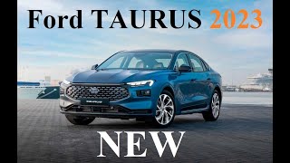 The new mid-size family sedan Ford Taurus 2023 is presented