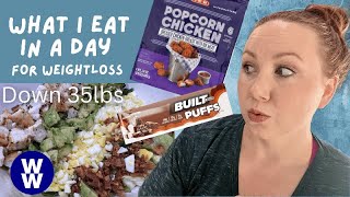 What I eat in a day on WW Personal Points. Weight watchers.