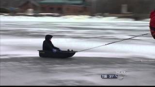 3/21/15 WCAX Snowkiting PKG