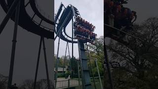 Oblivion off ride POV at alton towers - UHD - theme park - merlin - sub for more content -