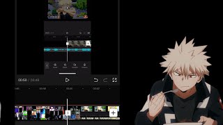 How to make an bakugou edit on CapCut