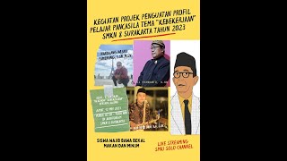 KEGIATAN PROJEK  PENGUATAN PROFIL PELAJAR PANCASILA TEMA "KEBEKERJAAN" SMKN 8 SURAKARTA TAHUN 2023