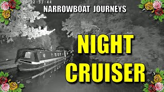 NARROWBOAT NIGHT CRUISE: Ashby Canal, Bridge 3 to Bridge 5. (New Music)