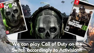 You can play Call of Duty on the Switch?!