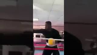 Vicious knockout #boxing