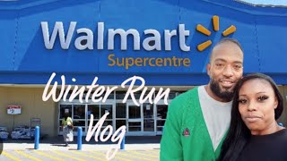 Walmart Winter Run Vlog