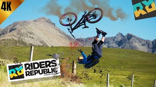 FEMALE BMX CRASHES & FAILS 4k COMPILATION #1 - RIDERS REPUBLIC