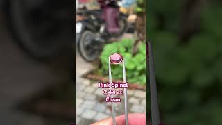 Pink spinel/ Size 2.44ct #kiến_thức_đá_quý #spinel #tungabs