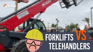 Forklifts vs Telehandlers: What's the Difference?