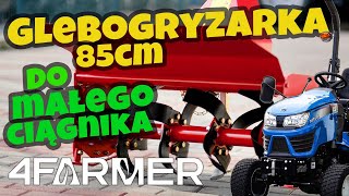 Glebogryzarka do małego ciągnika TL 85 4FARMER :: Traktor.com.pl