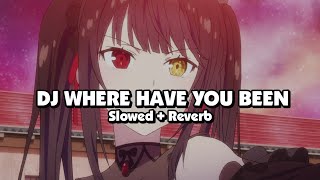 DJ WHERE HAVE YOU BEEN X STEREO LOVE (Slowed + Reverb) 🎧