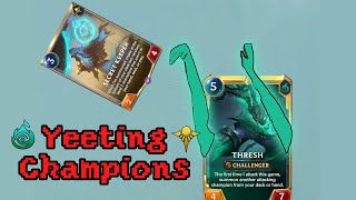 YOINKING Random Lvl 2 Champs out of my Deck! | Legends of Runeterra