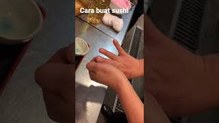 Cara Mengepalkan Nasi untuk Membuat Sushi #shorts #sushi