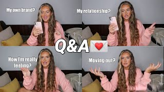 HUGE UPDATED Q&A & LIFE UPDATE! MOVING OUT? MY OWN BRAND? MY RELATIONSHIP?