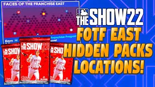 EVERY HIDDEN REWARD LOCATIONS IN EAST FACES OF THE FRANCHISE CONQUEST! MLB The Show 22