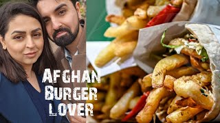 Best Afghan Burger at Beverwijk Bazaar? بهترین برگر افغانی در بازار بیورویک؟ Vlog 24