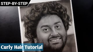 How I Draw Curly Hair | Step-by-Step