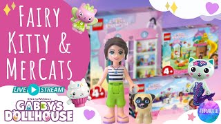 OMG - these kitty cats.!! Lego Gabby's Dollhouse live stream, build & cosy chat