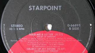 Starpoint - Object Of My Desire (Instrumental Version) (1985)