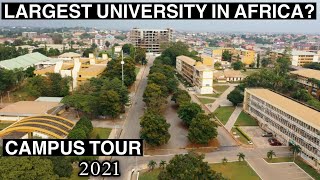 IS THIS THE LARGEST UNIVERSITY WITH GOOD INFRASTRUCTURE AND DEVELOPMENT IN AFRICA?? || CAMPUS TOUR