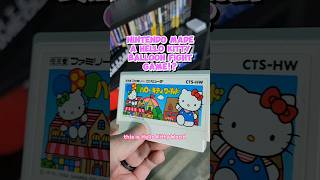 Nintendo made the first Hello Kitty game!? #hellokitty #retrogaming #nintendo #balloonfight #tingle